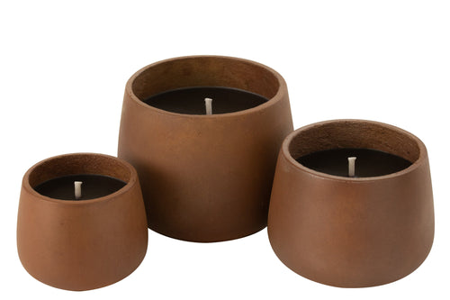 J-Line buitenkaars - cement - bruin - large - 48U