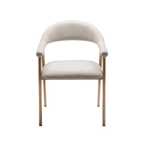 Calicosy - Set  stoelen AREN - Zwart-wit 56x79,5x54 cm