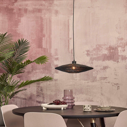 GOOD&MOJO hanglamp Iguazu - zwart - Ø40cm - vtwonen shop