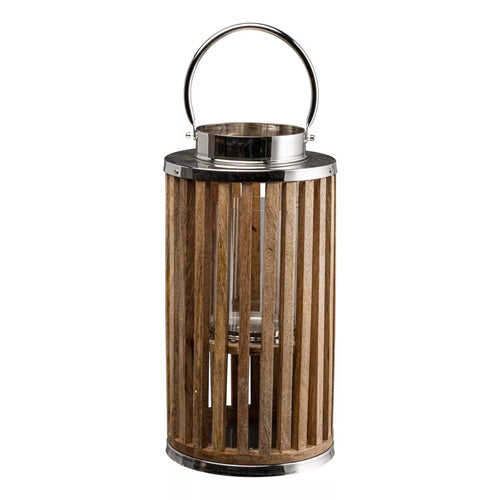 Flourify woonaccessoire - Houten lantaarn - 40 cm - vtwonen shop
