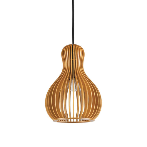 Ideal Lux Citrus - 1-lichts hanglamp in hout, E27