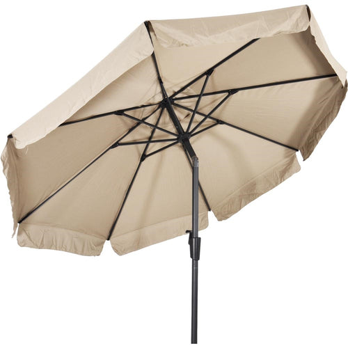 Lesli Living push-up parasol Libra - beige - Ø300cm