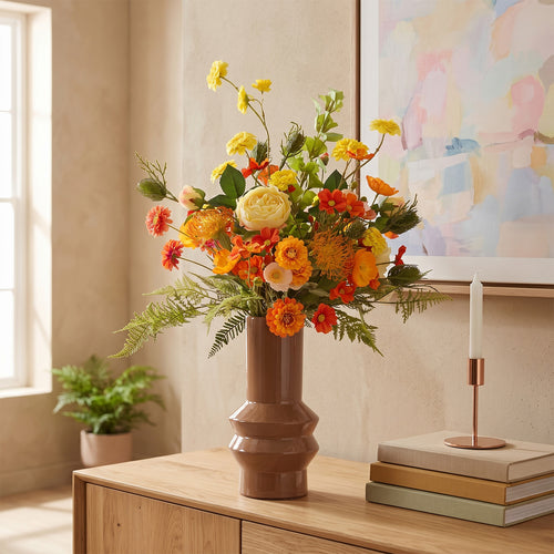 Maxifleur Kunstboeket Julia Boston 85cm