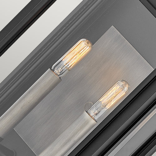 Elstead Hinkley Sag Outdoor Wandlantaarn Zwart, IP44