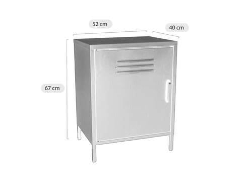 MaximaVida metalen lockerkastje Finn 52 x 40 x 67 cm zacht oranje - vtwonen shop