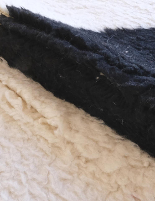 AFK Living vloerkleed Berber - handgemaakt - Wol - 184 x 234 cm