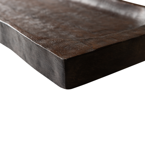 WOOOD dienblad Josie - Mango Hout - Bruin - 26x24x18 - vtwonen shop