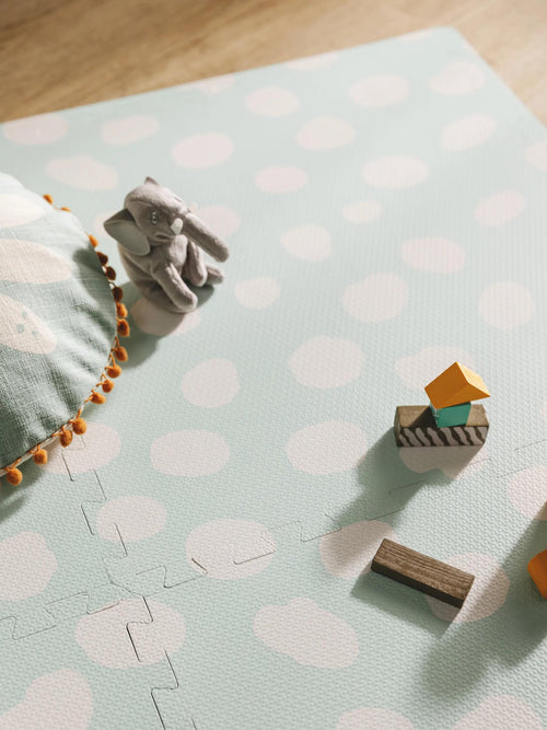 benuta speelmat Savannah - mint - 120x180 cm