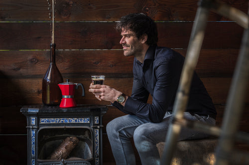 Leopold Vienna - Espressomaker Tivoli - 6-kops - Rood - vtwonen shop