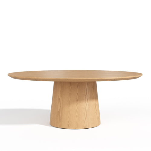 Premium Interiors - Eettafel BOSCA - multiplex lichte eik 200cm