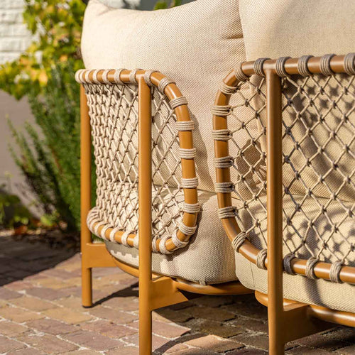 4 Seasons loungebanken Martinique - amber