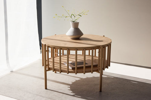 Rebellenclub Salontafel Rune - ¿80 cm - Naturel - vtwonen shop