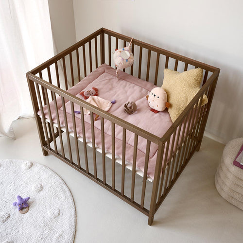 Petite Amélie Baby box Nois - 75x95 cm - Premium Cocoa - vtwonen shop