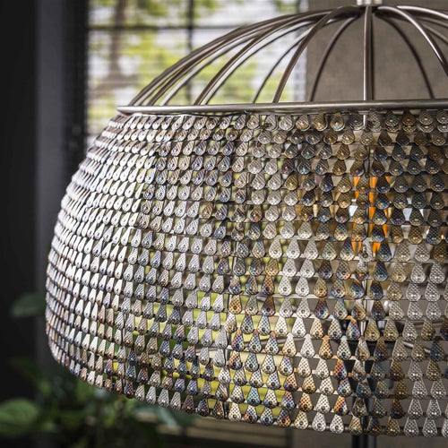 Giga Meubel Vloerlamp Armor Open - Zwart/Bruin - 1-Lichts - Ø50x180cm - vtwonen shop