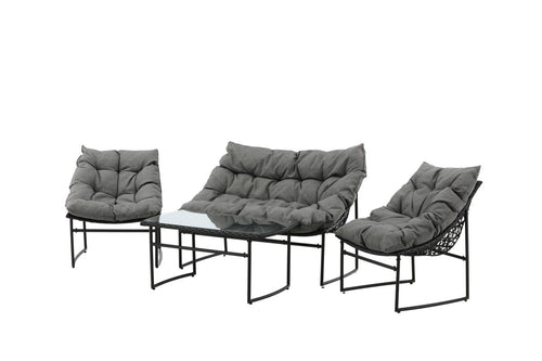 Rebellenclub Loungeset Limone - Zwart
