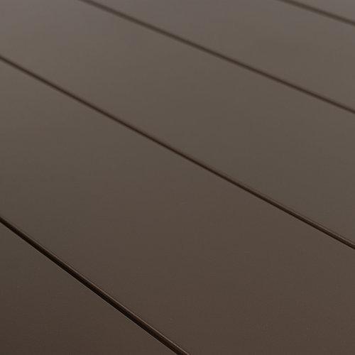 WOOOD salontafel tuin Bear - Aluminium - Bruin - 25x87x87