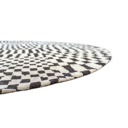 Louis De Poortere vloerkleed Caidal - wit - 140x140cm - vtwonen shop