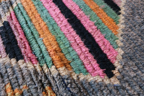 AFK Living vloerkleed Berber - handgemaakt - Wol - 74 x 351 cm - vtwonen shop