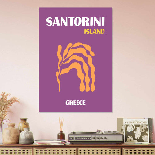 Artfulprints  Griekenland - Santorini   poster 30x40 cm - vtwonen shop