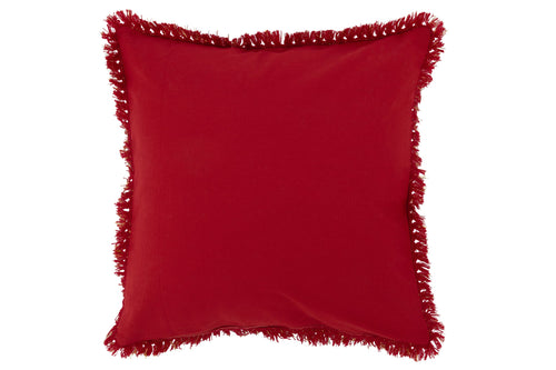 J-Line kussen Amour - textiel - rood/goud