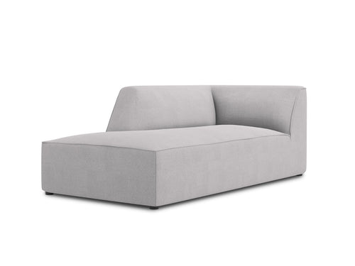 Micadoni linker meridiaan Ruby structurele stof, lichtgrijs - 180x93x69cm