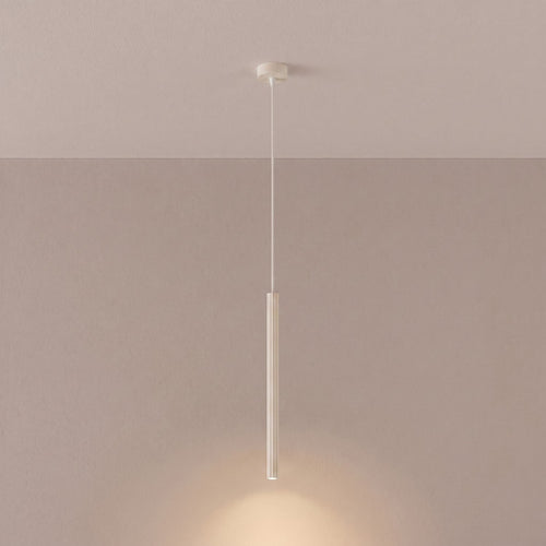 Sollux Lighting Hanglamp ARCHE 1 beige - 8x8x120cm