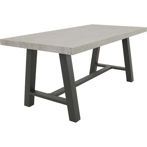 Lesli Living tuintafel Fresco - grijs - 180x90x75cm