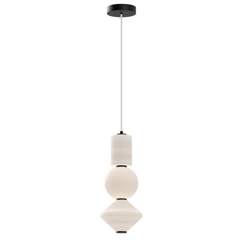 LED Slim Pendelleuchte Deckenleuchte Modern Mattschwarz 3000K