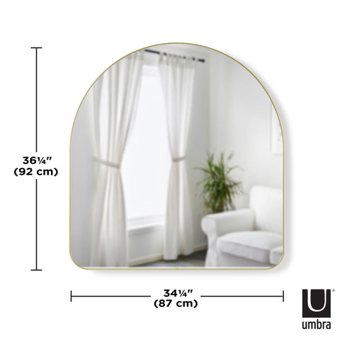 Umbra Hubba Arched spiegel van 86 x 91 cm - vtwonen shop
