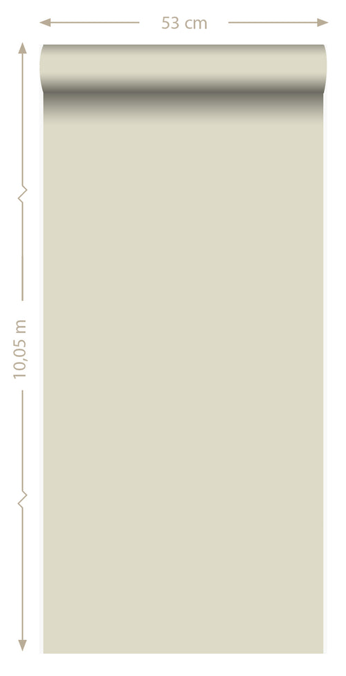 Origin Wallcoverings behang effen lichtbeige - 53 cm x 10,05 m - 326103 - vtwonen shop