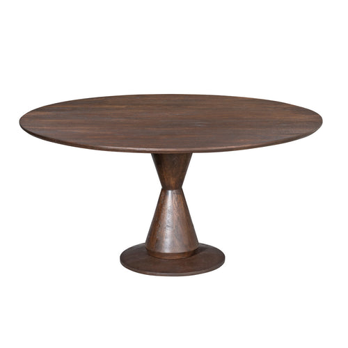 Starfurn Eettafel Lima - Rond Bruin Hout - 130x130x76cm