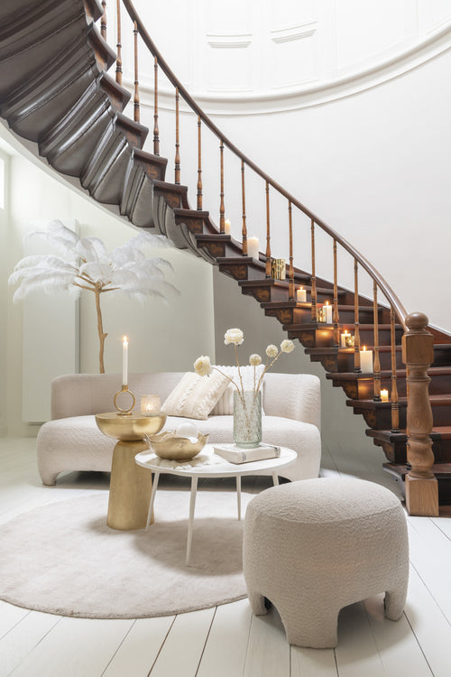 J-Line bijzettafel Louane - aluminium - goud - vtwonen shop