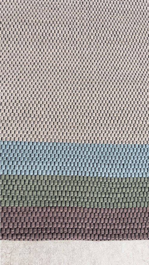 AFK Living vloerkleed Fado - handgemaakt - Gerecycled katoen - 120 x 170 cm