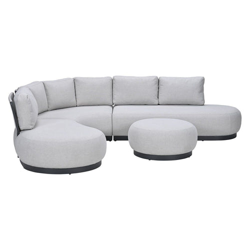 Garden Impressions Loungeset San Jose 4-delig links - valley sand