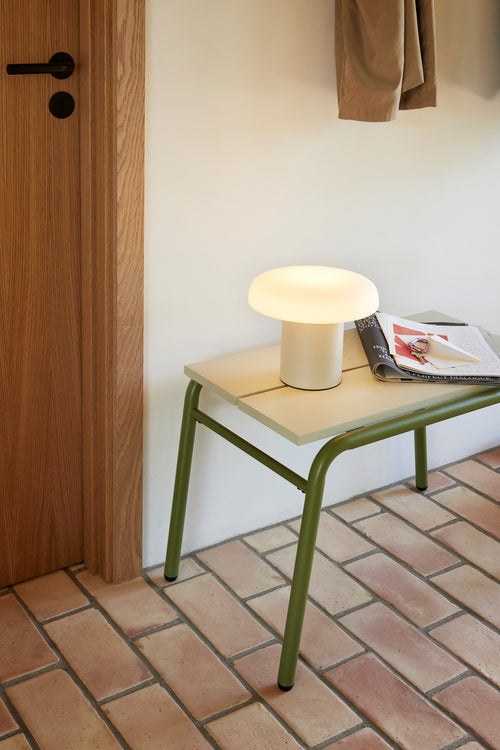 Hübsch tafellamp Ateliers - glas/ijzer - ø25xh20cm