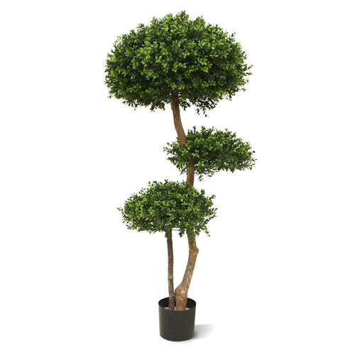 Maxifleur Buxus bol deluxe x3 kunstplant 140cm - UV bestendig
