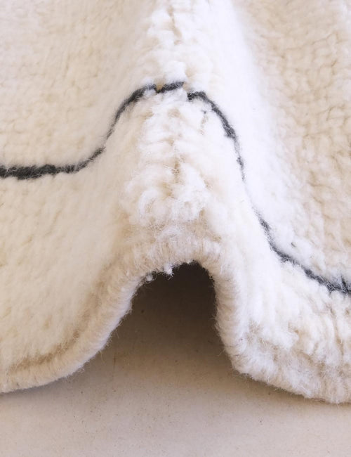 AFK Living vloerkleed Berber - handgemaakt - Wol - 200 x 300 cm