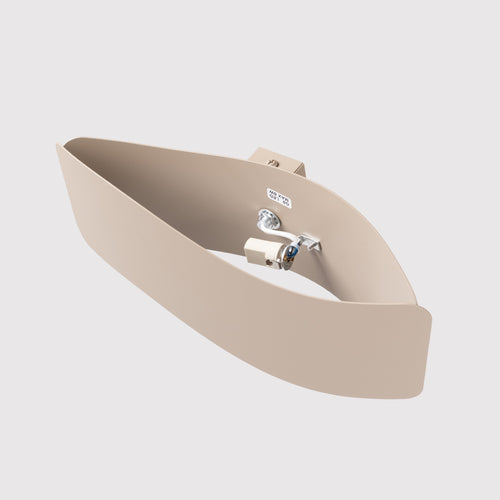 Sollux Lighting Wandlamp TILA 30 taupe - 30x11x13cm