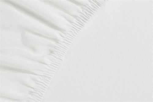 Ambiante hoeslaken AMBIANTE Jersey HL - 200x200/210 cm - wit