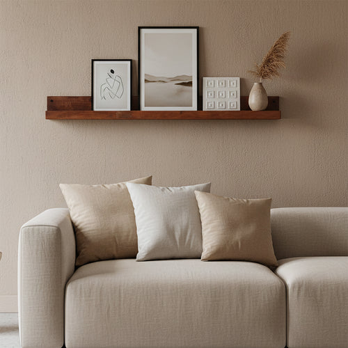 Raw materials fotoplank Factory - FSC gerecycled hout - 75x8x8 cm