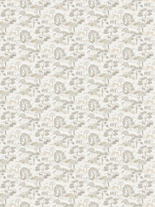 Borastapeter behang bosrijk landschap grijs - 53 cm x 10.05 m - 660858 - vtwonen shop