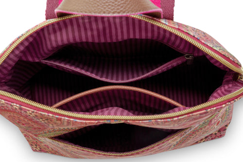 Pip Studio - Finlee Rugzak Dames - Jabali - Rood - 28x11x36cm - vtwonen shop