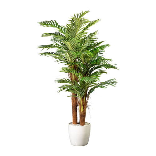 Flourify kunstplant - Palm met kokosstam - 160 cm