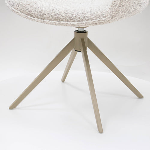 Kick draaistoel Owen - Crème - vtwonen shop