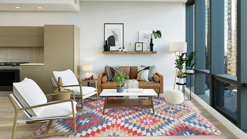 AFK Living vloerkleed Serenite - design - veelkleurig - 120 x 170 cm - vtwonen shop