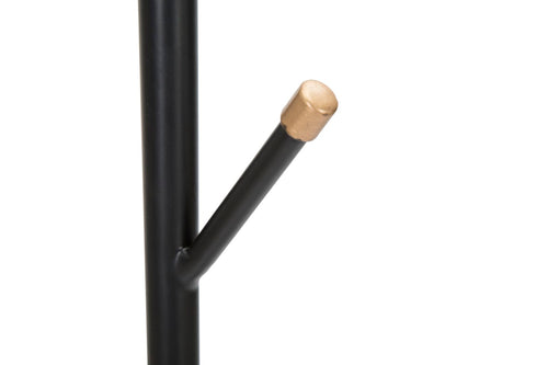 Mauro Ferretti kapstok - Ø 26x176 cm - zwart