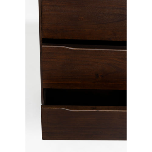 Dutchbone Elroy Ladekast Hoog 155 cm Walnootkleur Bruin
