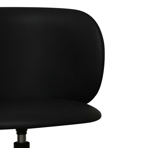 Furnhouse bureaustoel Bobo - Zwart - Kunstleer - 56x57x71