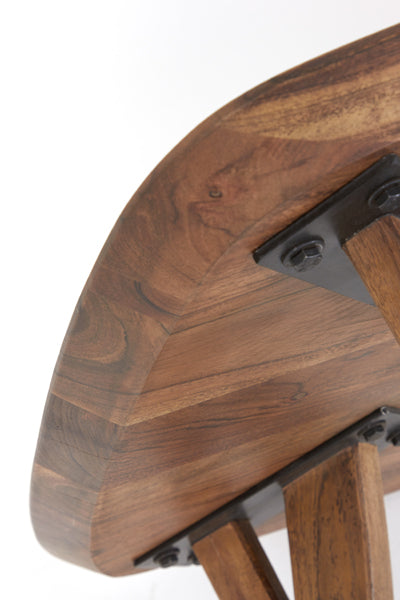 Light & Living salontafel QUENZA - 120x65x40cm - bruin