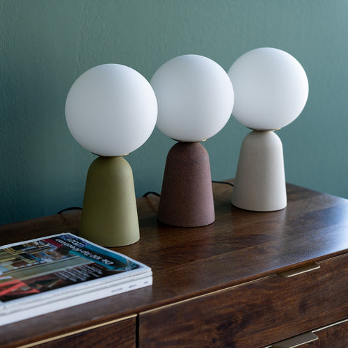 Kare Design tafellamp Bollie - rood